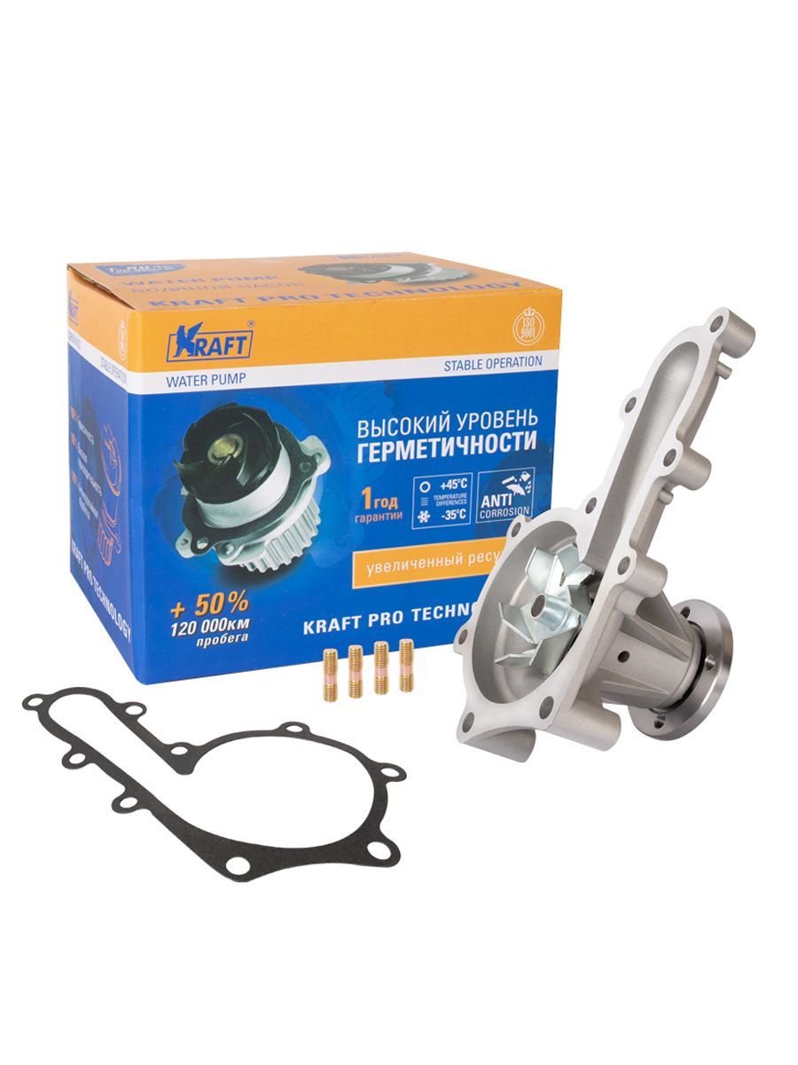 

Насос водяной для а/м Toyota Land Cruiser (80-100) 4.2D-4.2TD KRAFT KT 059418