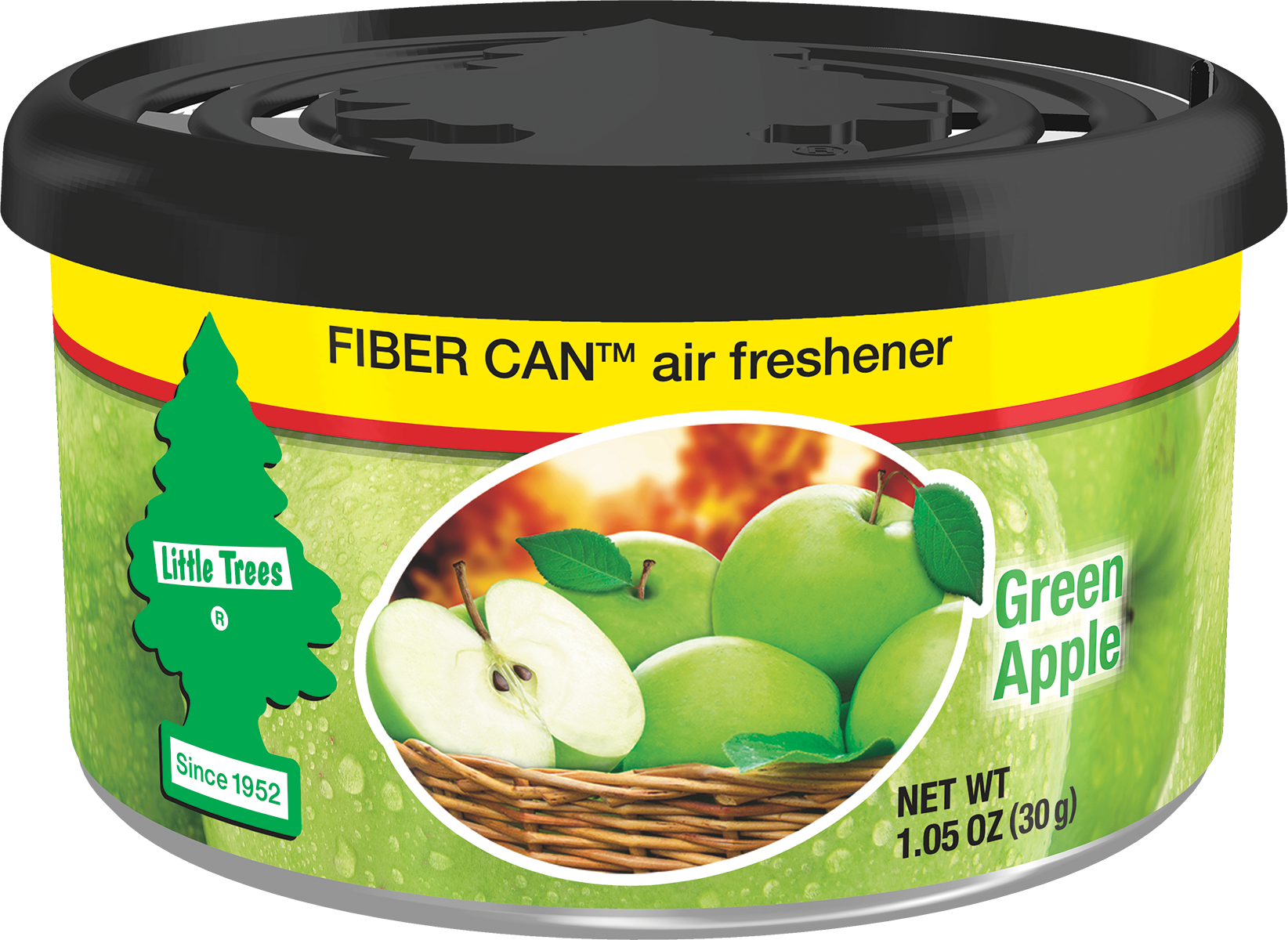 фото Ароматизатор в баночке fiber can яблоко car-freshner ufc-17816-24 little trees