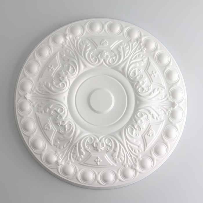 

Розетка потолочная "Античность", Белый