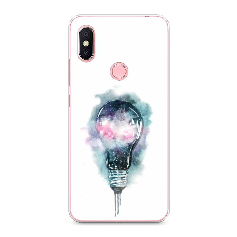 

Чехол на Xiaomi Redmi S2 (Redmi Y2) "Волшебная лампа", Белый;серый, 33650-4