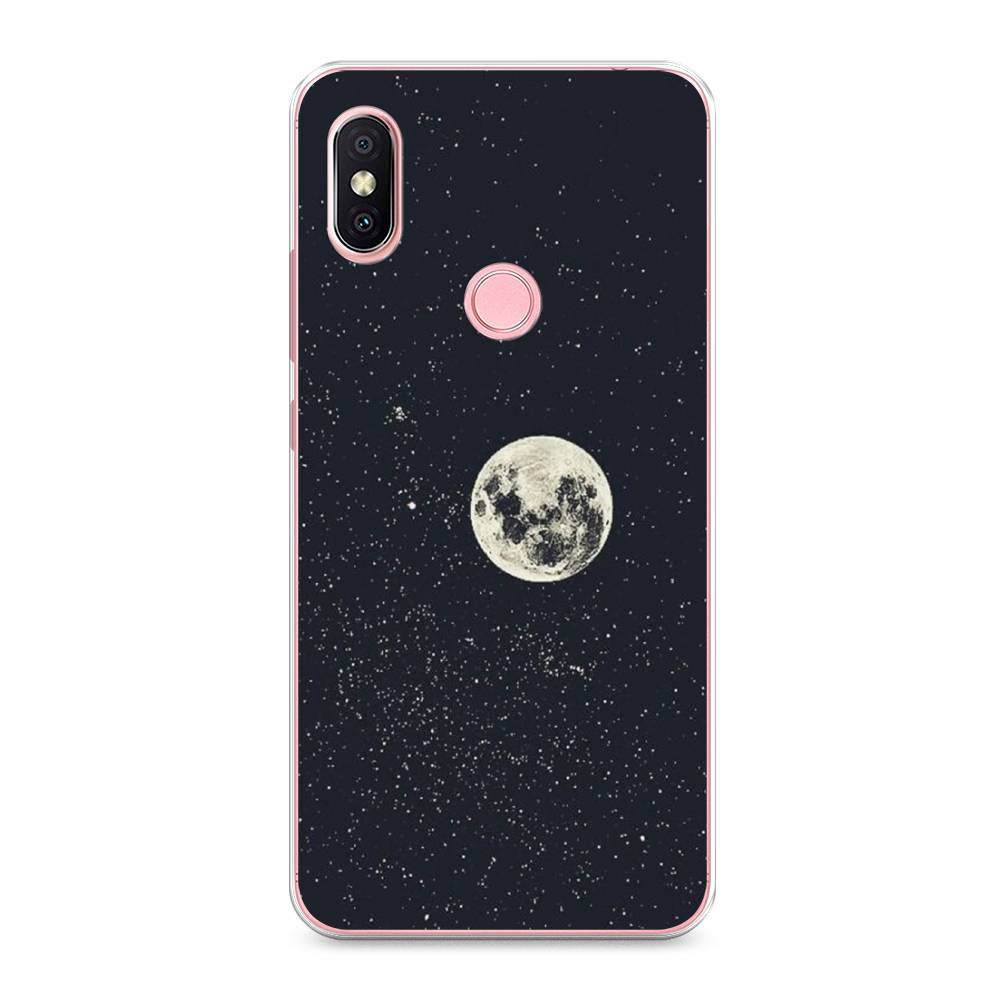 

Чехол на Xiaomi Redmi S2 (Redmi Y2) "Полнолуние", Красный, 33650-2