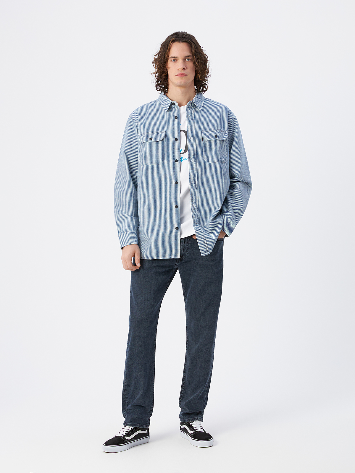 

Джинсы мужские Levi's 29507-1089 синие 30-34, Синий, 502