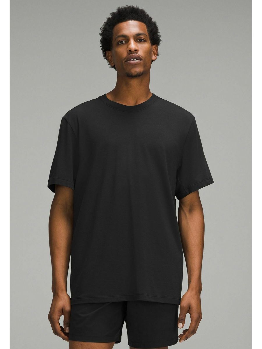 

Футболка мужская lululemon LLS42D02O черная S, Черный, LLS42D02O