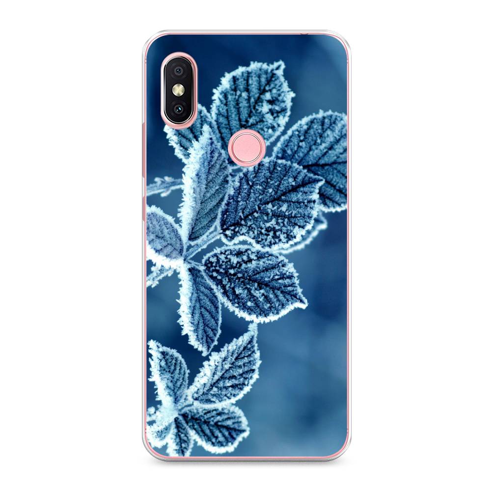 

Чехол на Xiaomi Redmi S2 (Redmi Y2) "Зима 6", Голубой;белый, 33650-2