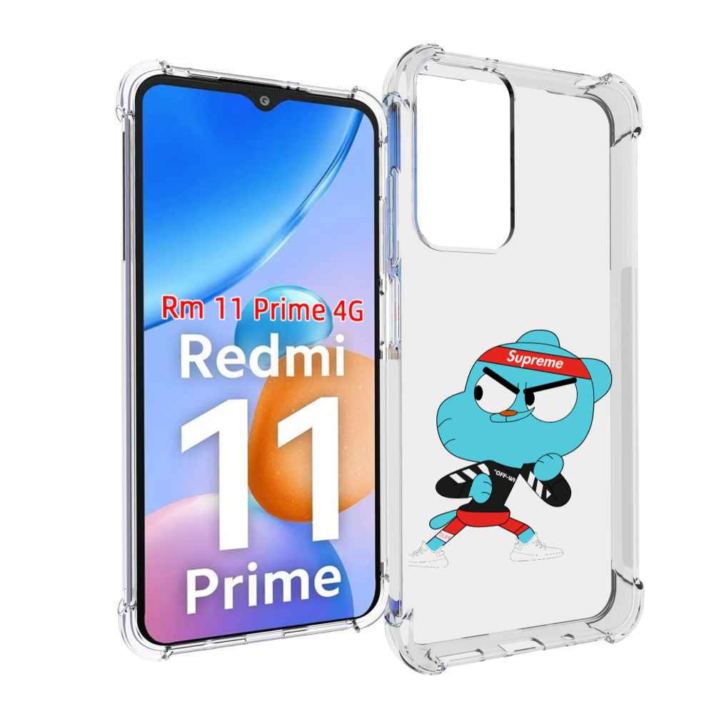 

Чехол MyPads Модный-Гамбол для Xiaomi Redmi 11 Prime 4G, Прозрачный, Tocco