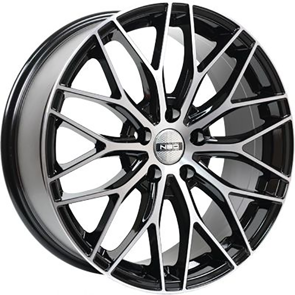 

Колесный диск NEO 740 (BD) 7xR17 ET40 5*112 D66.6 WHS225899, Черный;серебристый
