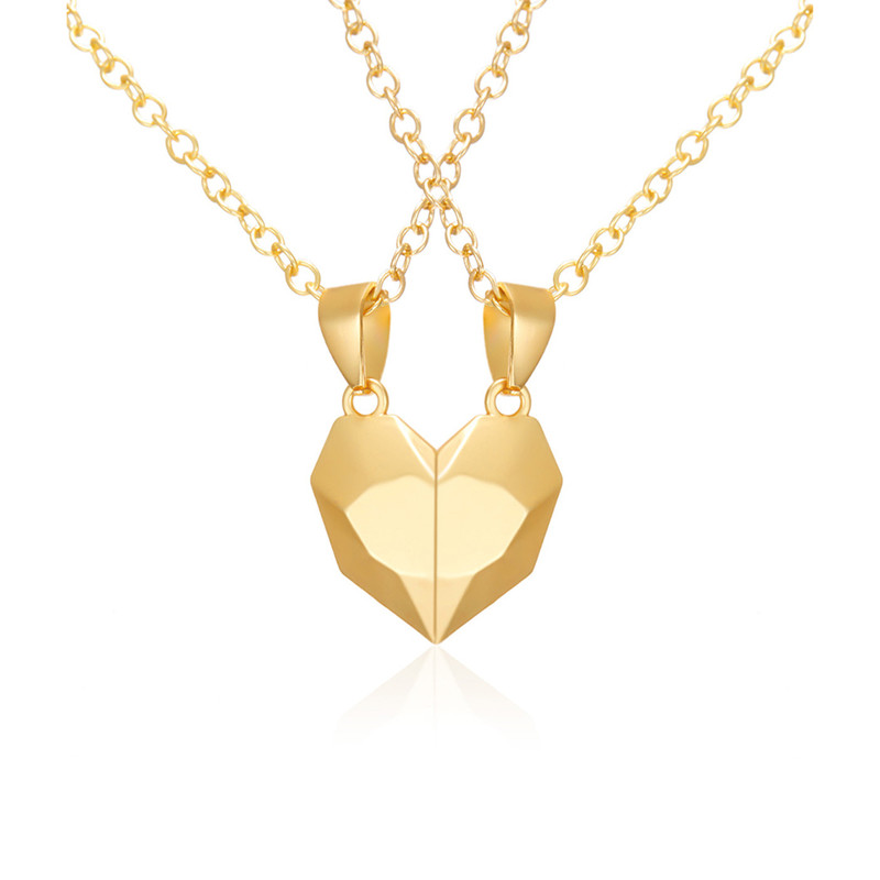 

Ожерелье из бижутерного сплава 65 см DESIGNER JEWERLY Сердца на магните, Сердца на магните
