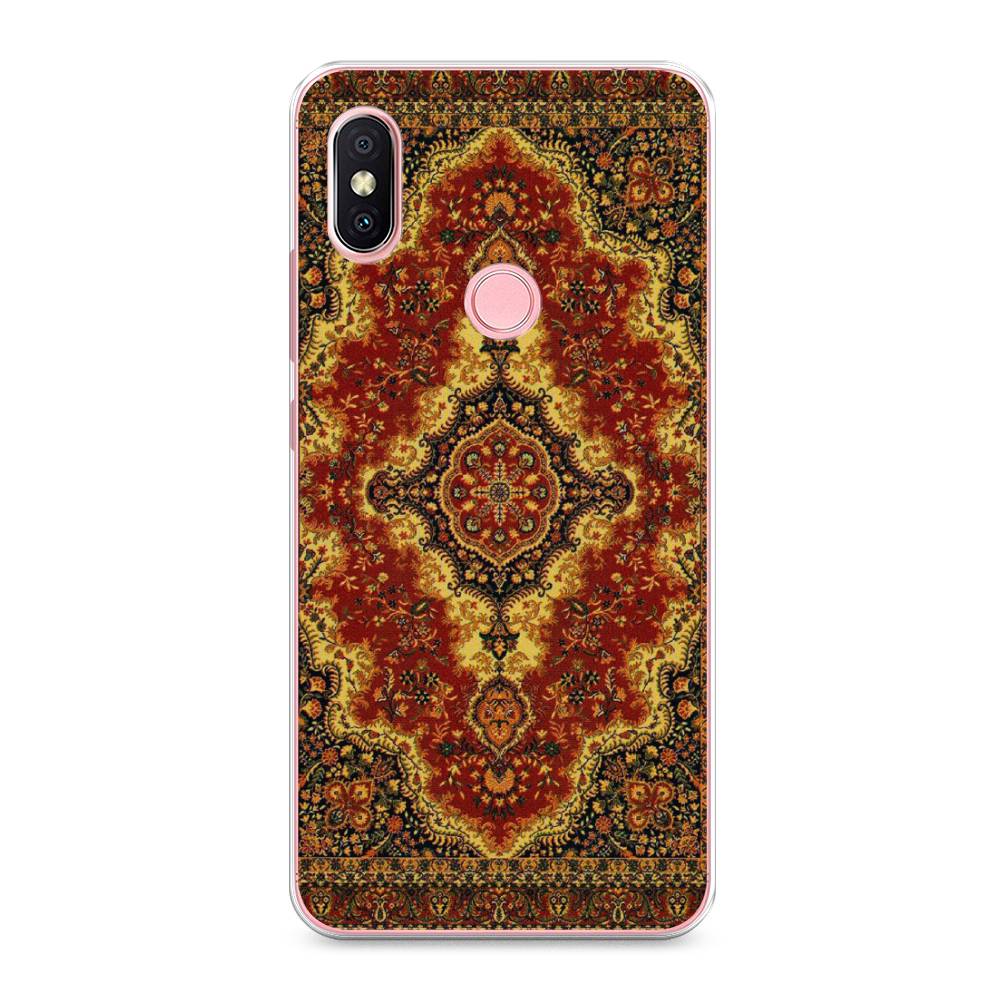 

Чехол на Xiaomi Redmi S2 (Redmi Y2) "Ковер", Коричневый;золотистый;красный, 33650-3