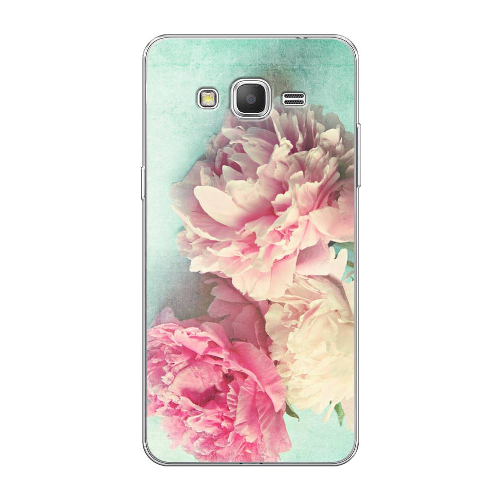 

Чехол Awog на Samsung Galaxy Grand Prime / Самсунг Grand Prime "Пионы new", 21950-8