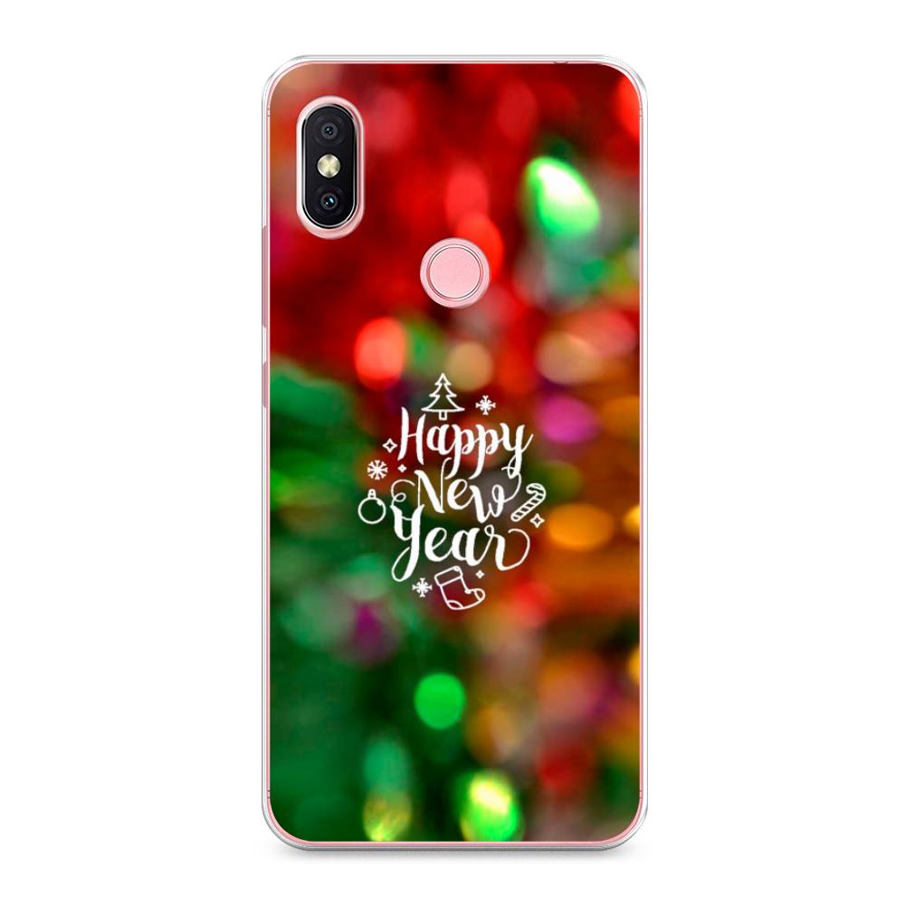 

Чехол на Xiaomi Redmi S2 (Redmi Y2) "Новый Год на елке", Зеленый;красный;желтый, 33650-5