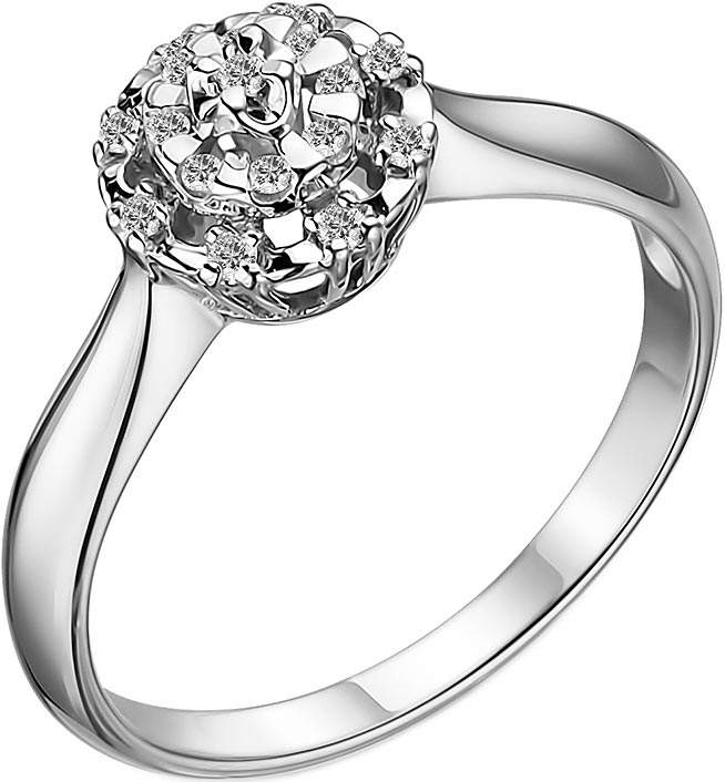 

Кольцо из белого золота с бриллиантами р. 16,5 Bellissima Tentazione K/303-220_16-5, K/303-220_16-5