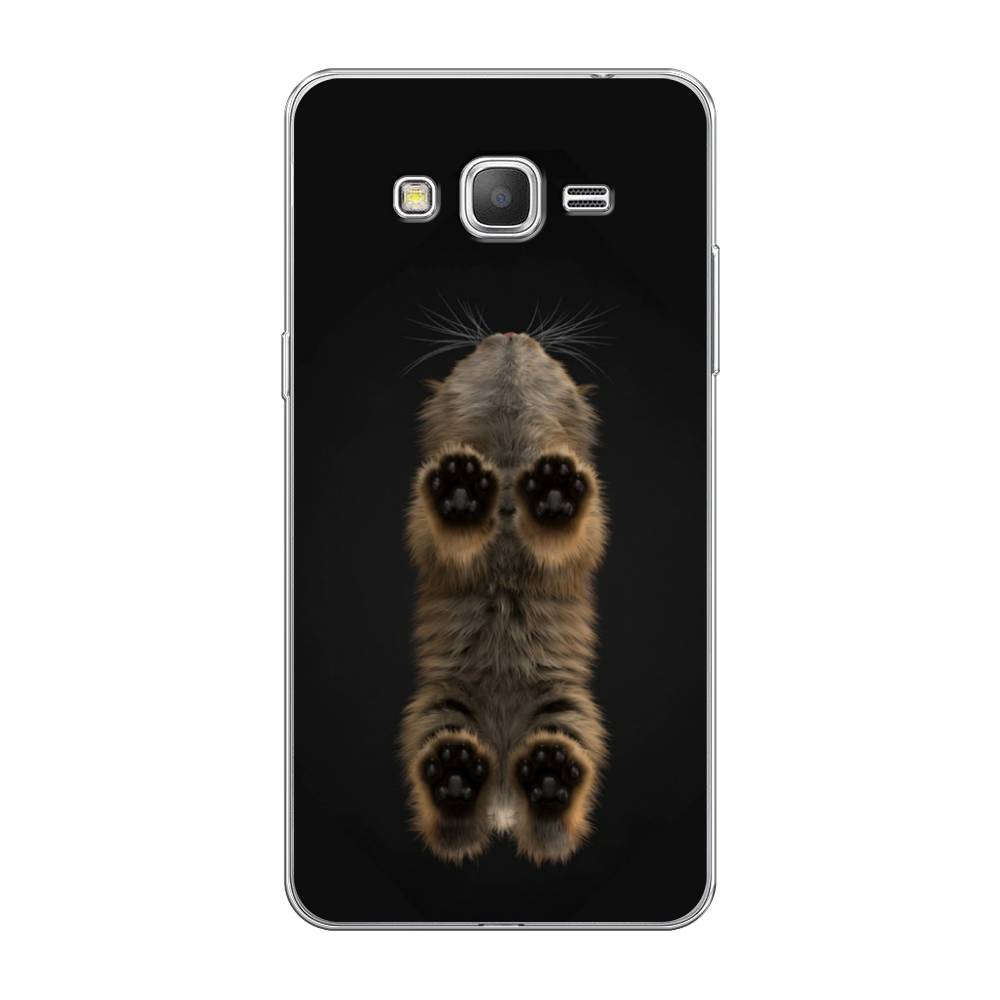 

Чехол Awog на Samsung Galaxy Grand Prime / Самсунг Grand Prime "Кошачьи лапки", Черный, 21950-1