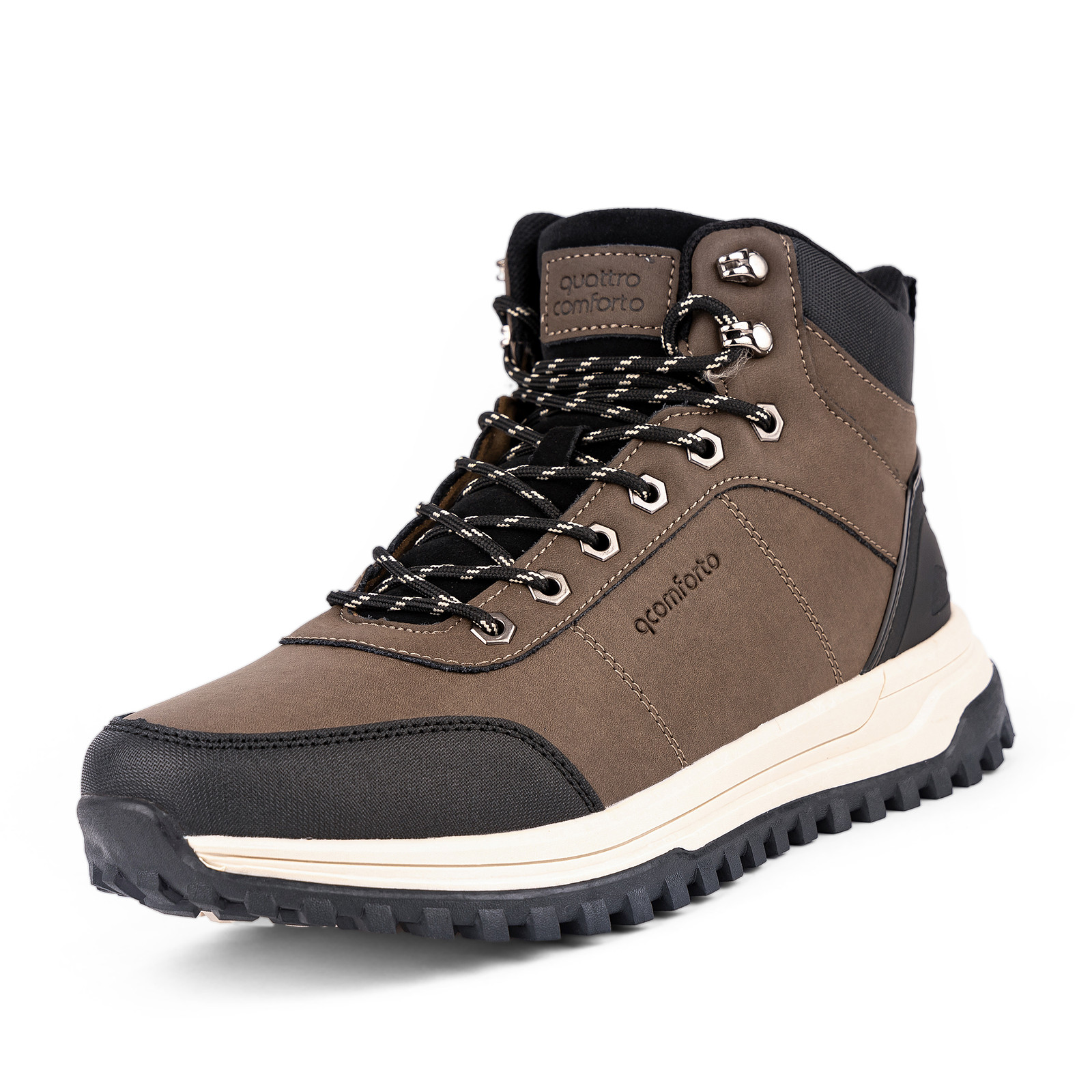 Ботинки мужские quattrocomforto 21420 (189) ZENDEN-001 коричневые 45 RU