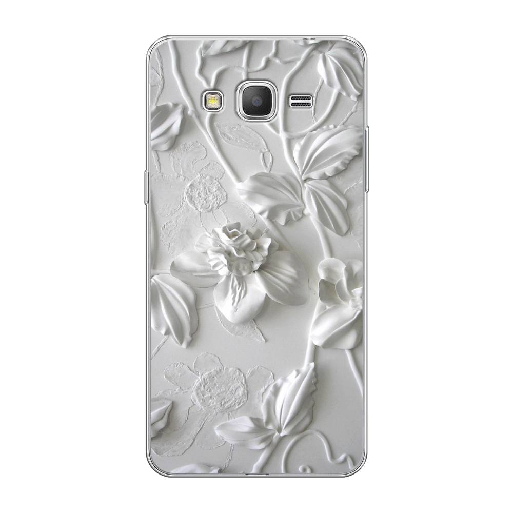 

Чехол Awog на Samsung Galaxy Grand Prime / Самсунг Grand Prime "Гипсовые цветы", 21950-7