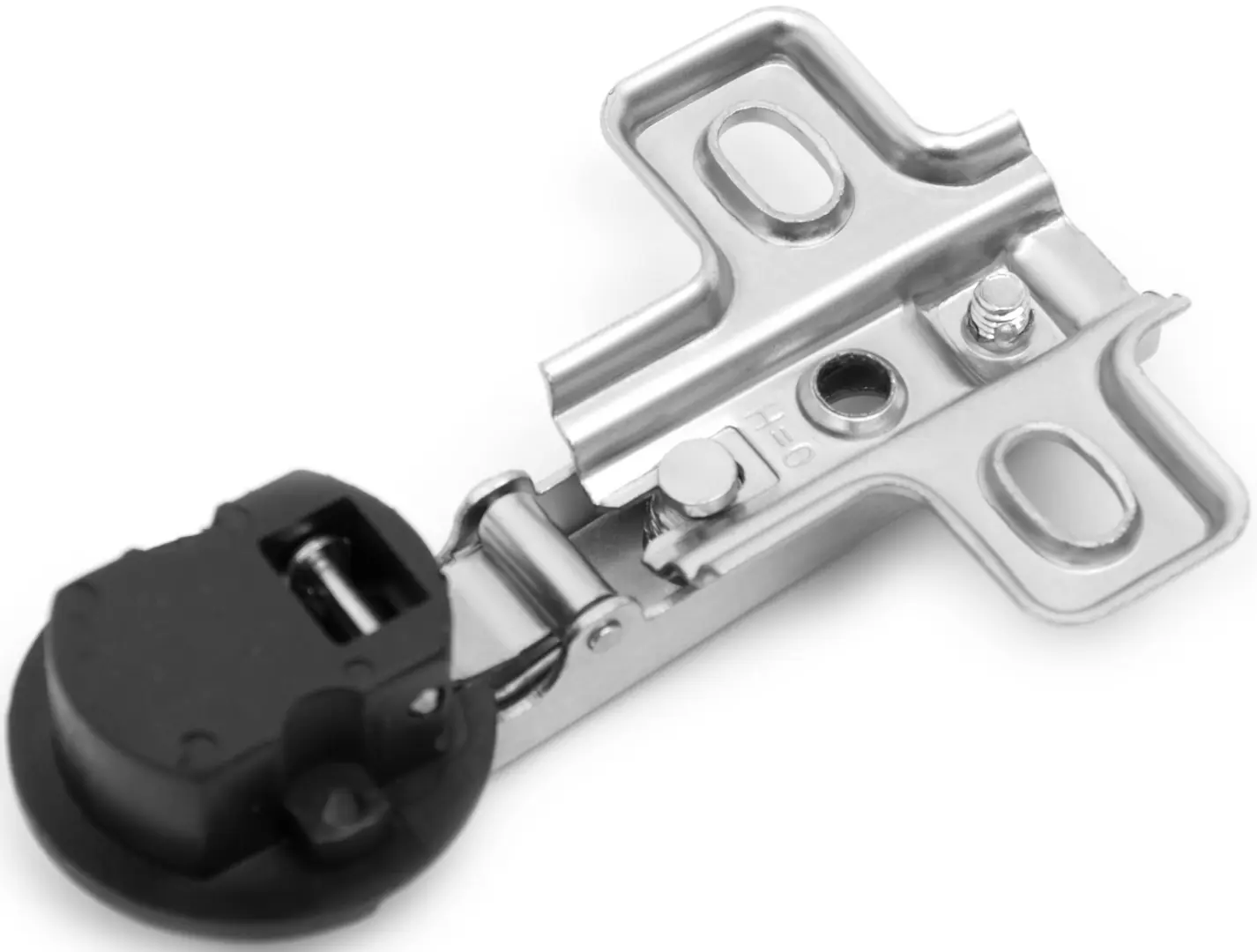 

Петля мебельная накладная H502A/1410/9/H16CP/A 105°, Серебристый