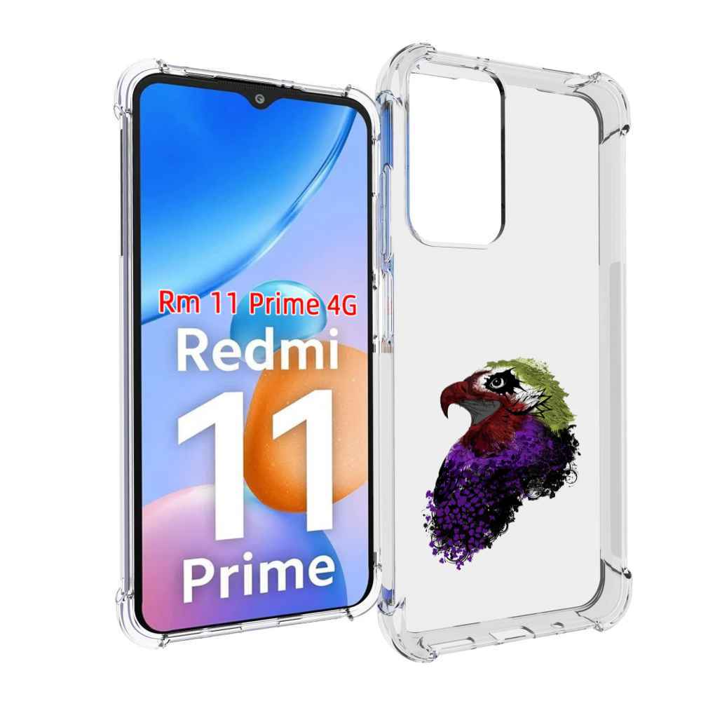 

Чехол MyPads Орел для Xiaomi Redmi 11 Prime 4G, Прозрачный, Tocco