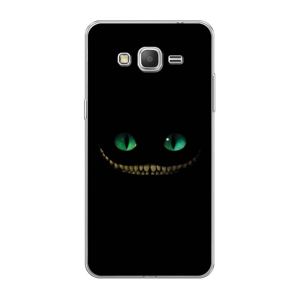 

Чехол Awog на Samsung Galaxy Grand Prime/Самсунг Grand Prime "Зеленоглазый чеширский кот", 21950-10