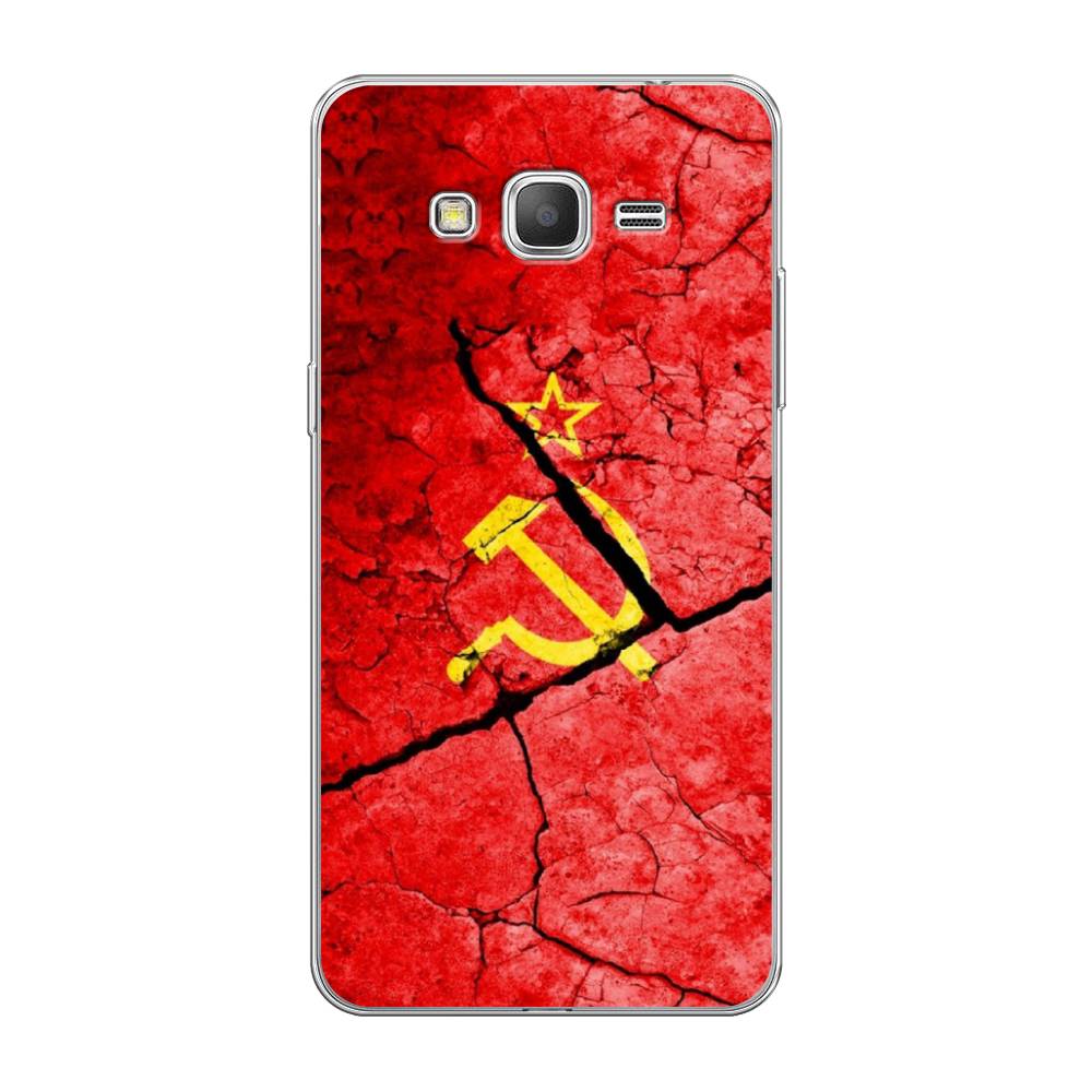 

Чехол Awog на Samsung Galaxy Grand Prime / Самсунг Grand Prime "СССР", Красный;черный;желтый, 21950-5