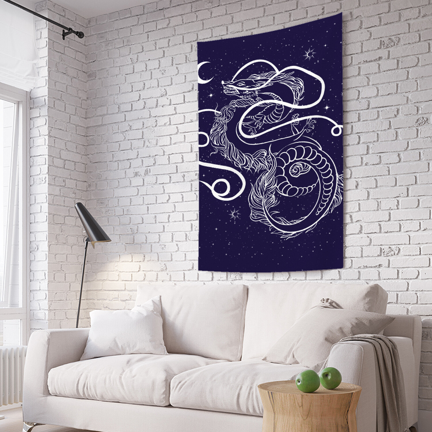 

Вертикальное фотопанно на стену JoyArty "Аниме дракон" из ткани 100х150 см, Аниме дракон