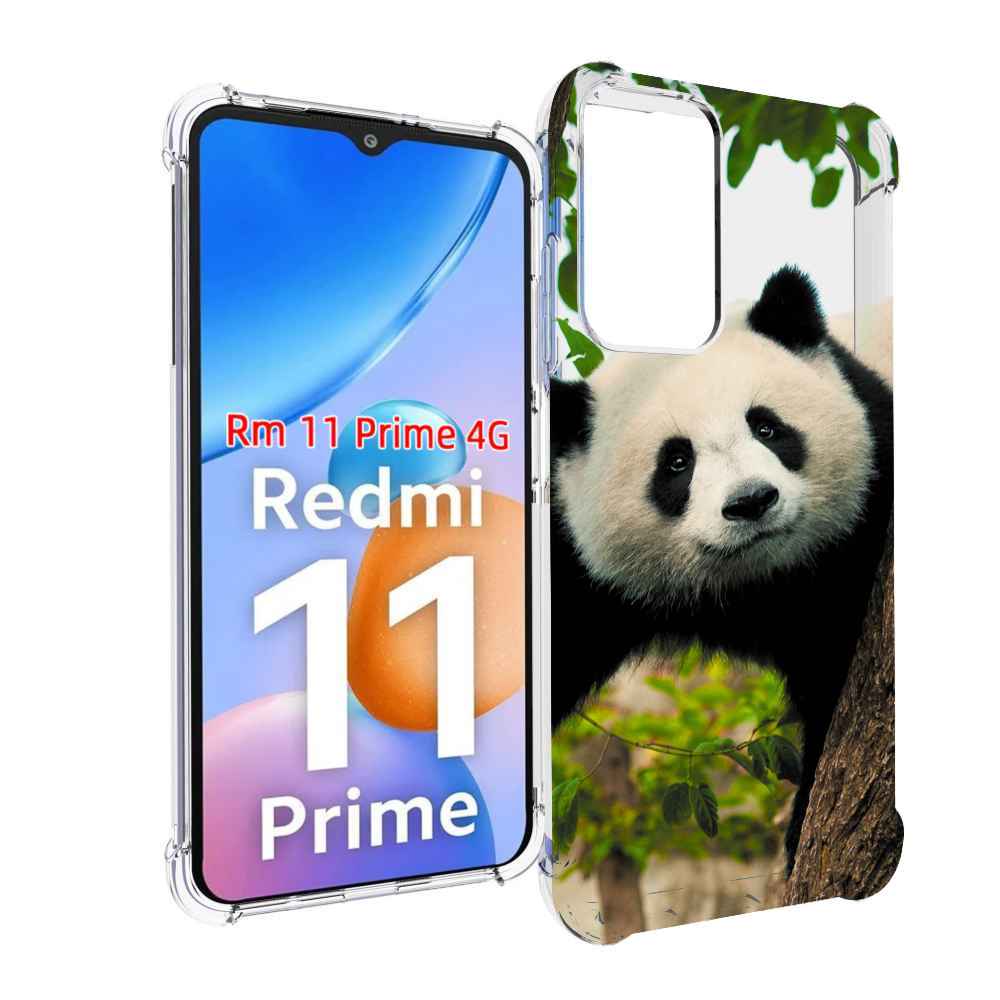 

Чехол MyPads Панда-на-дереве для Xiaomi Redmi 11 Prime 4G, Прозрачный, Tocco