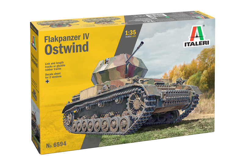 

Сборная модель Italeri 1/35 ЗСУ Flakpanzer IV Ostwind 6594