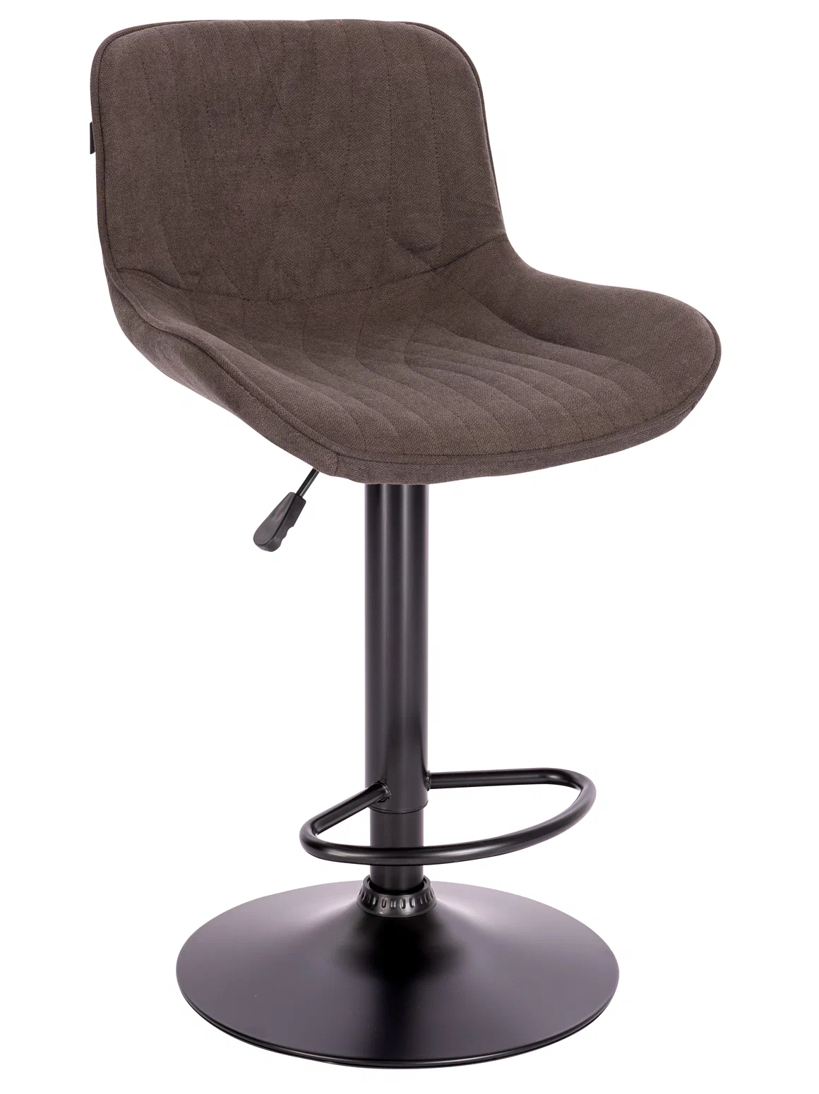 

Барный стул Everprof Black Ткань Dark-Brown, Grace