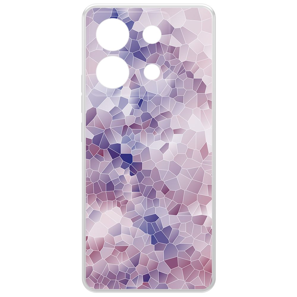 

Чехол-накладка Krutoff Clear Case Витраж 2 для Xiaomi Redmi Note 13 Pro 5G, Прозрачный