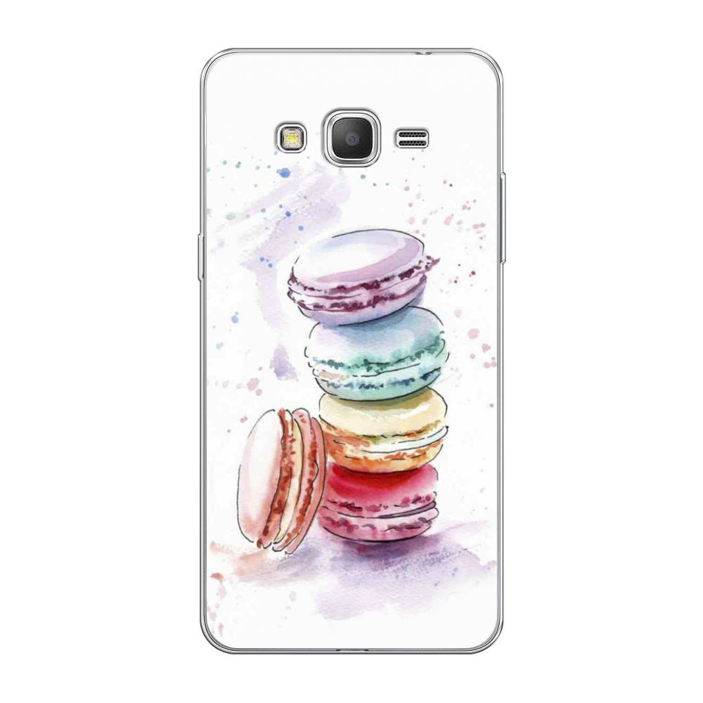 

Чехол Awog на Samsung Galaxy Grand Prime / Самсунг Grand Prime "Пирамидка макарони 2", Желтый, 21950-10