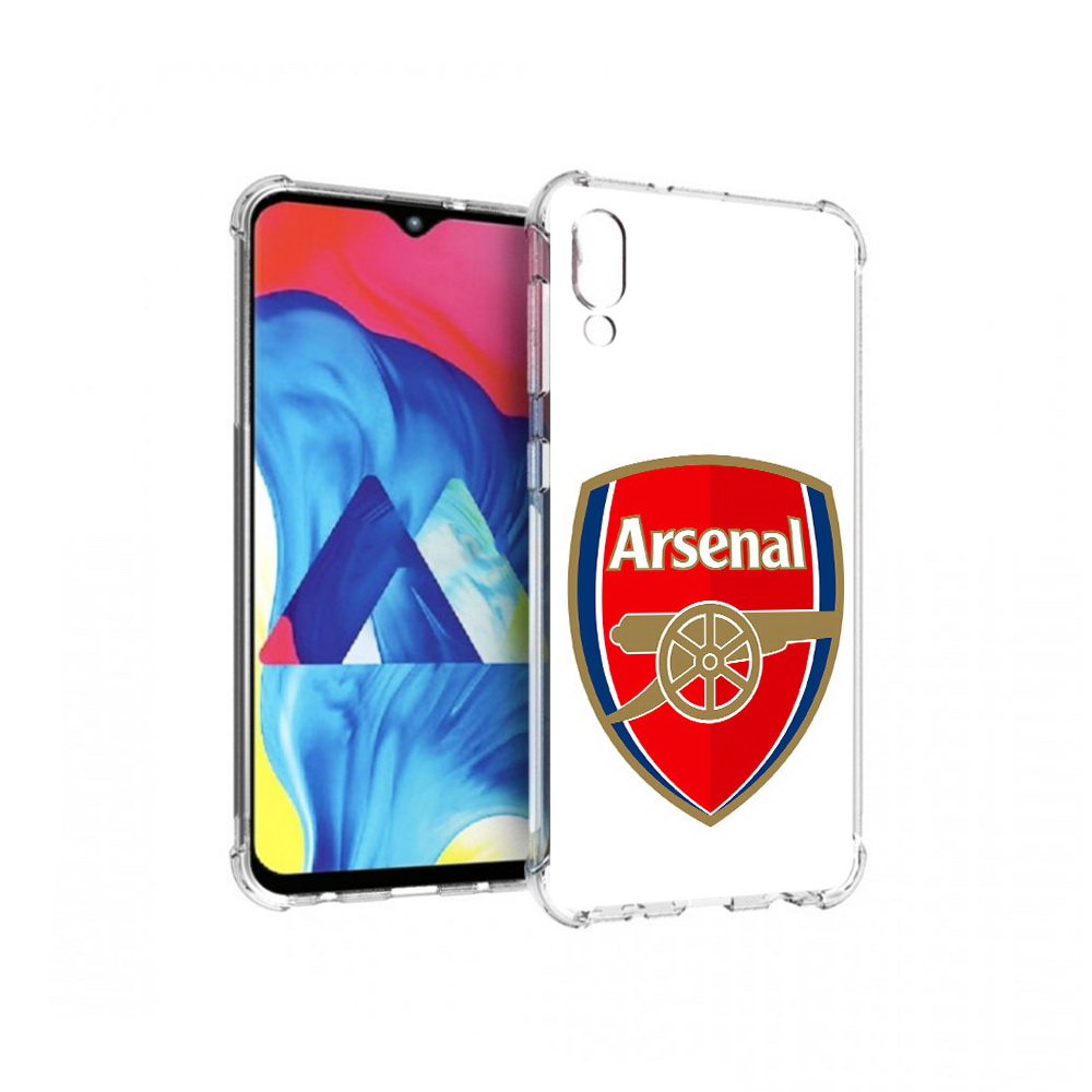 

Чехол MyPads Tocco для Samsung Galaxy M10 ФК Арсенал логотип (PT128878.532.174), Прозрачный, Tocco