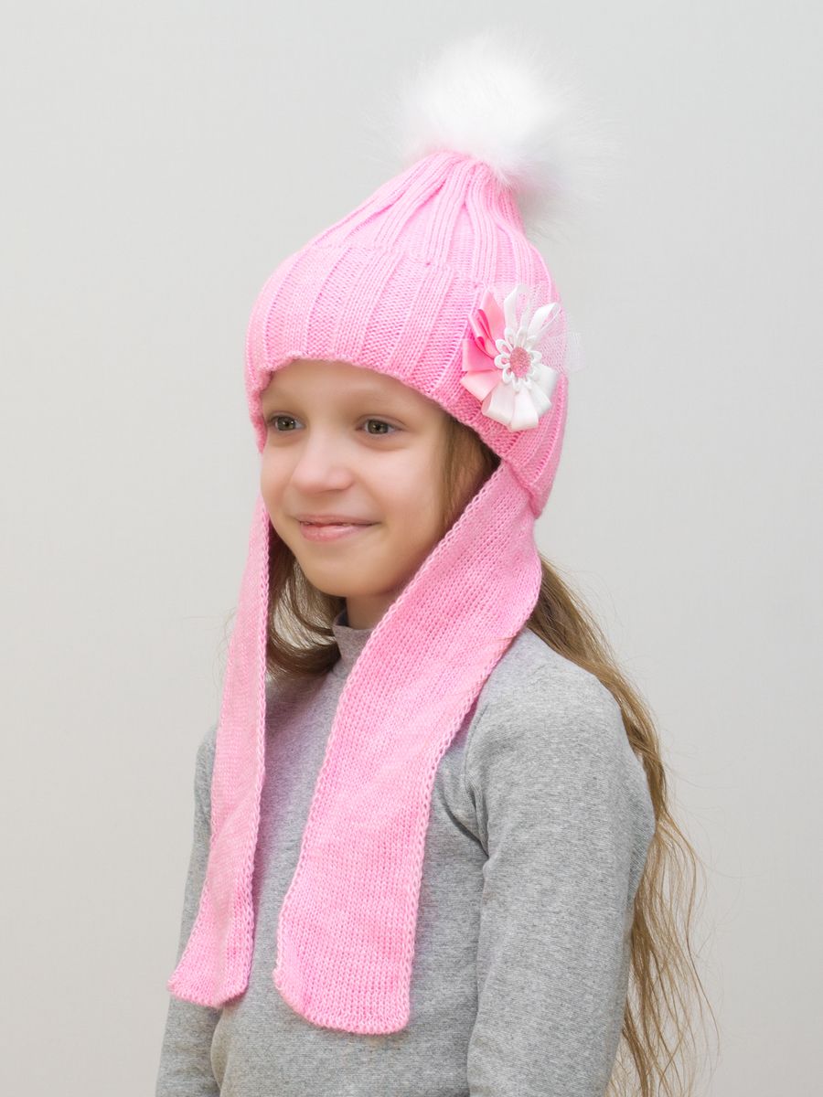 фото Шапка детская для девочек lanacaps 11516529 цвет розовый размер 52-54