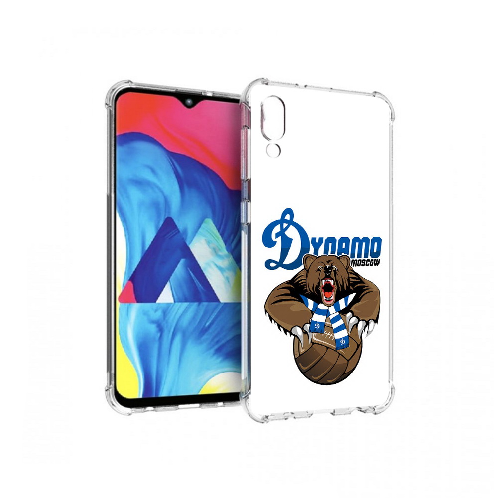 

Чехол MyPads Tocco для Samsung Galaxy M10 ФК Динамо медведь (PT128878.532.175), Прозрачный, Tocco