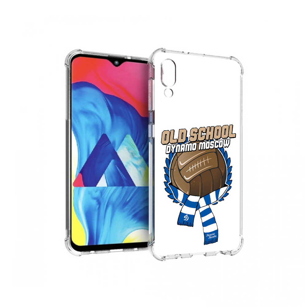 

Чехол MyPads Tocco для Samsung Galaxy M10 ФК Динамо олд скул (PT128878.532.176), Прозрачный, Tocco