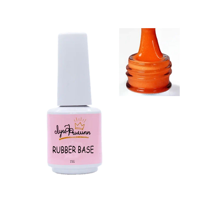 

Камуфлирующая база для гель лака Rubber Base Wow 06, RubBaseWow6