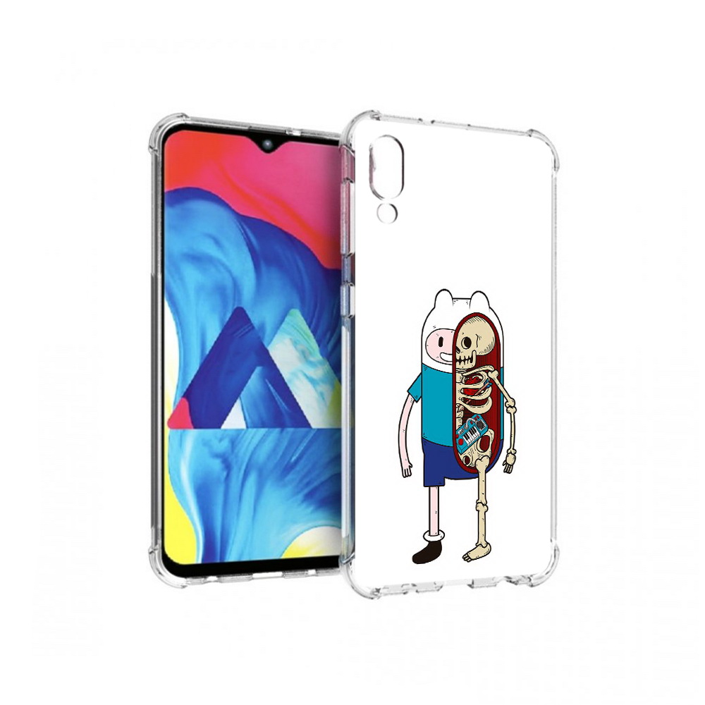 

Чехол MyPads Tocco для Samsung Galaxy M10 Финн скелет (PT128878.532.187), Прозрачный, Tocco