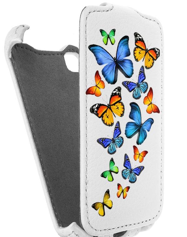 

Кожаный чехол для LG L40 D170 Armor Case (Белый) (Дизайн 3/3)