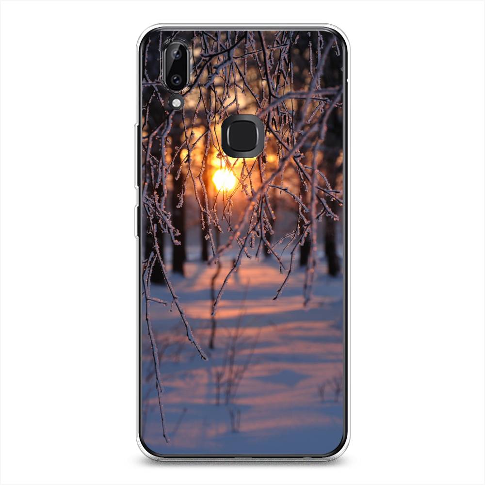 

Чехол для Vivo Y85/V9 "Зима 7", Оранжевый;розовый;черный, 260350-2