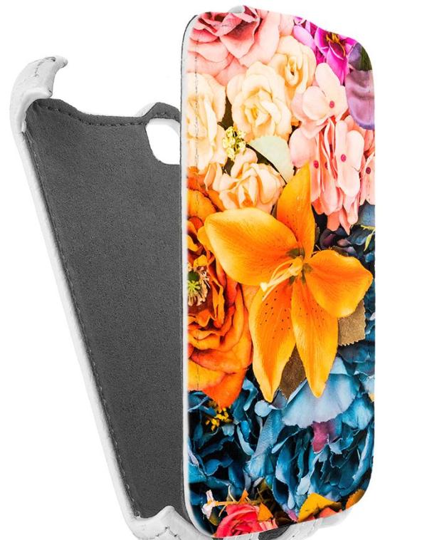 

Кожаный чехол для LG L40 D170 Armor Case (Белый) (Дизайн 9/9)