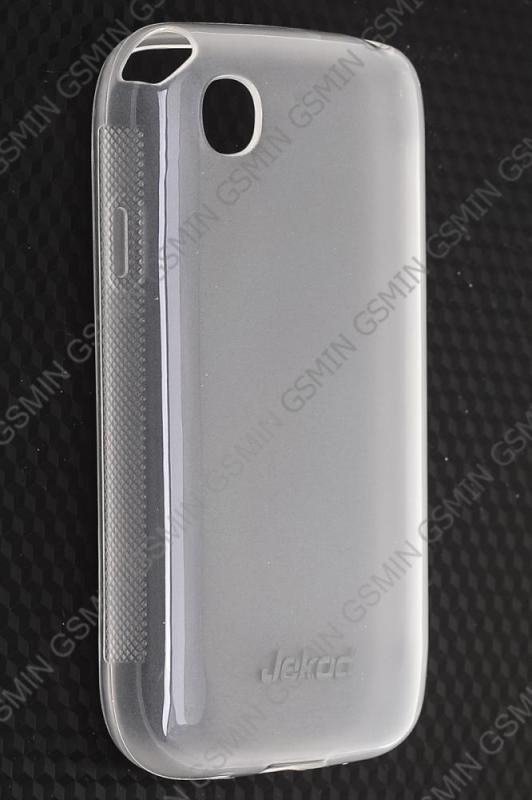 фото Чехол силиконовый для lg l40 d170 tpu jekod (белый)