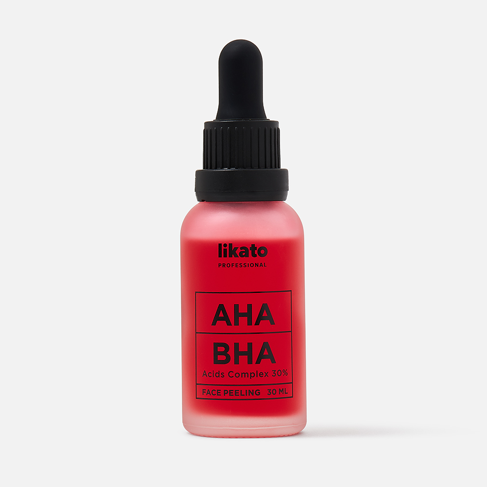 Пилинг для лица Likato Professional AHA + BHA Acids Complex 30% отшелушивающий 30 мл