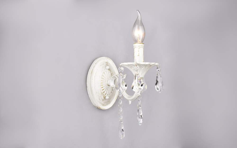 

Бра "Николь" DE14158/1W WT+GD, DE14158/1W WT+GD