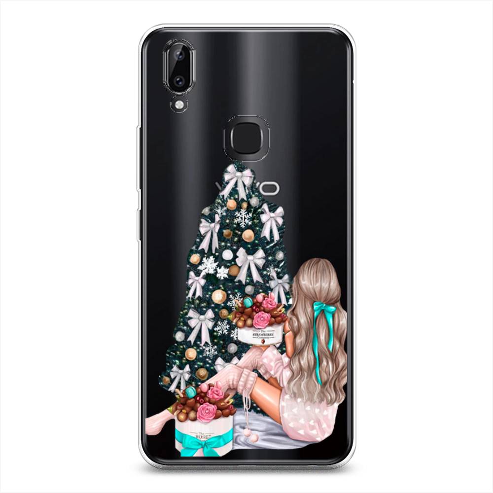 

Чехол для Vivo Y85/V9 "New Year", Зеленый;бежевый;голубой, 260350-5