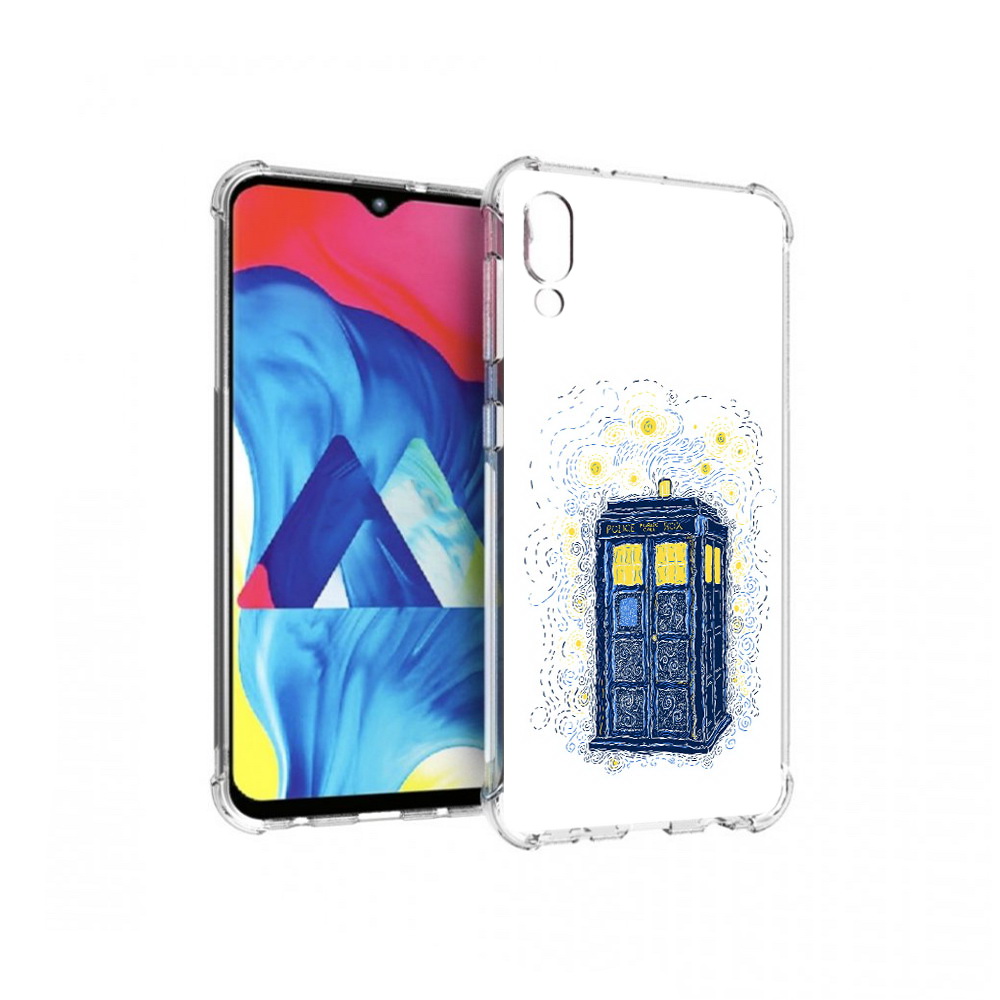 

Чехол MyPads Tocco для Samsung Galaxy M10 будка рисунок (PT128878.532.249), Прозрачный, Tocco