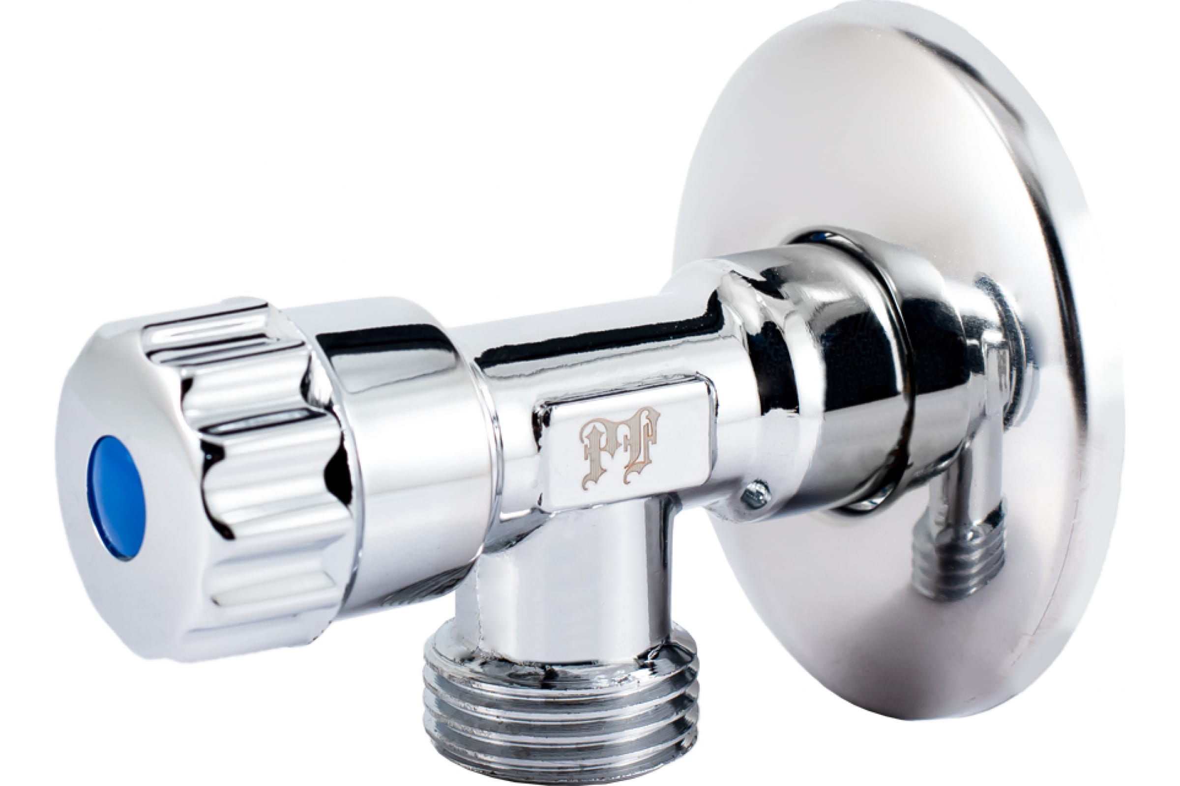 

PROFACTOR Вентиль PF CHROME угловой для бытовой техники н/н 1/2" х 1/2" PF BAV 362
