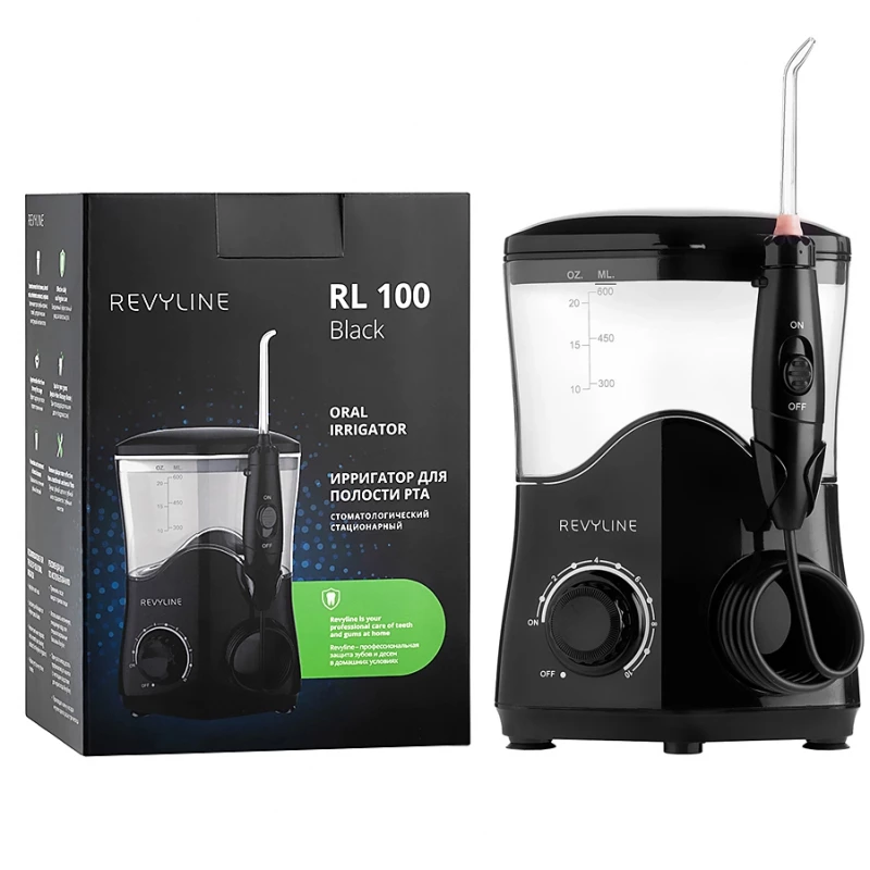 

Ирригатор Revyline RL 100 черный, RL 100