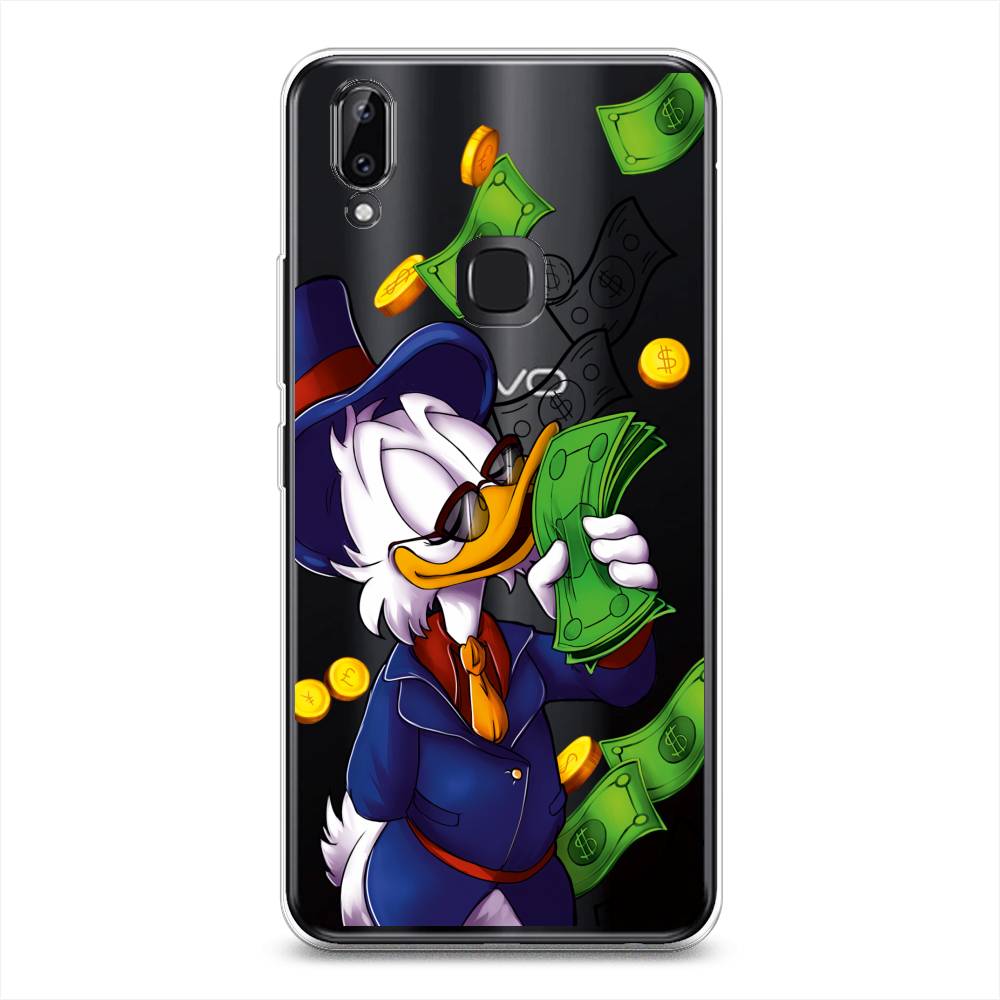 

Чехол для Vivo Y85/V9 "Scrooge McDuck with Money", Синий;зеленый;белый, 260350-6