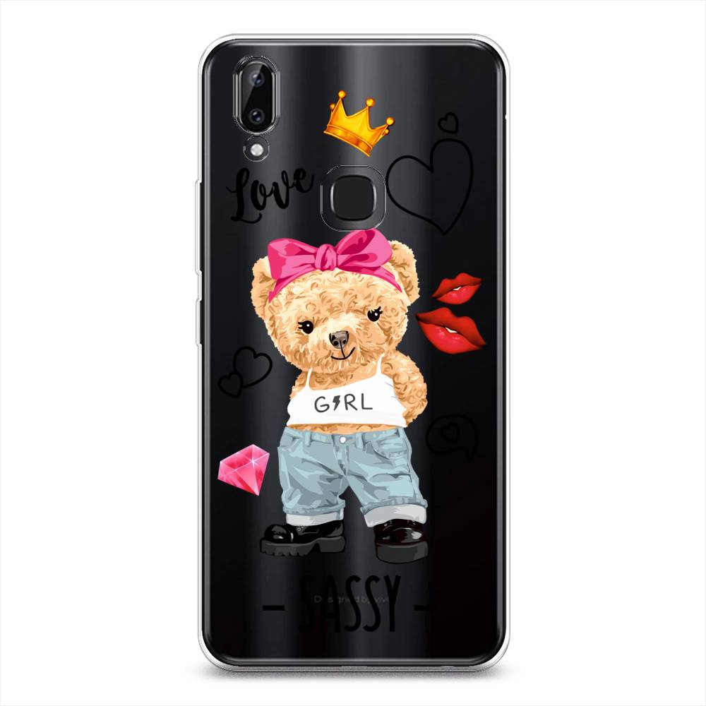 

Чехол для Vivo Y85/V9 "Sugar Mommy", Голубой;белый;розовый, 260350-6