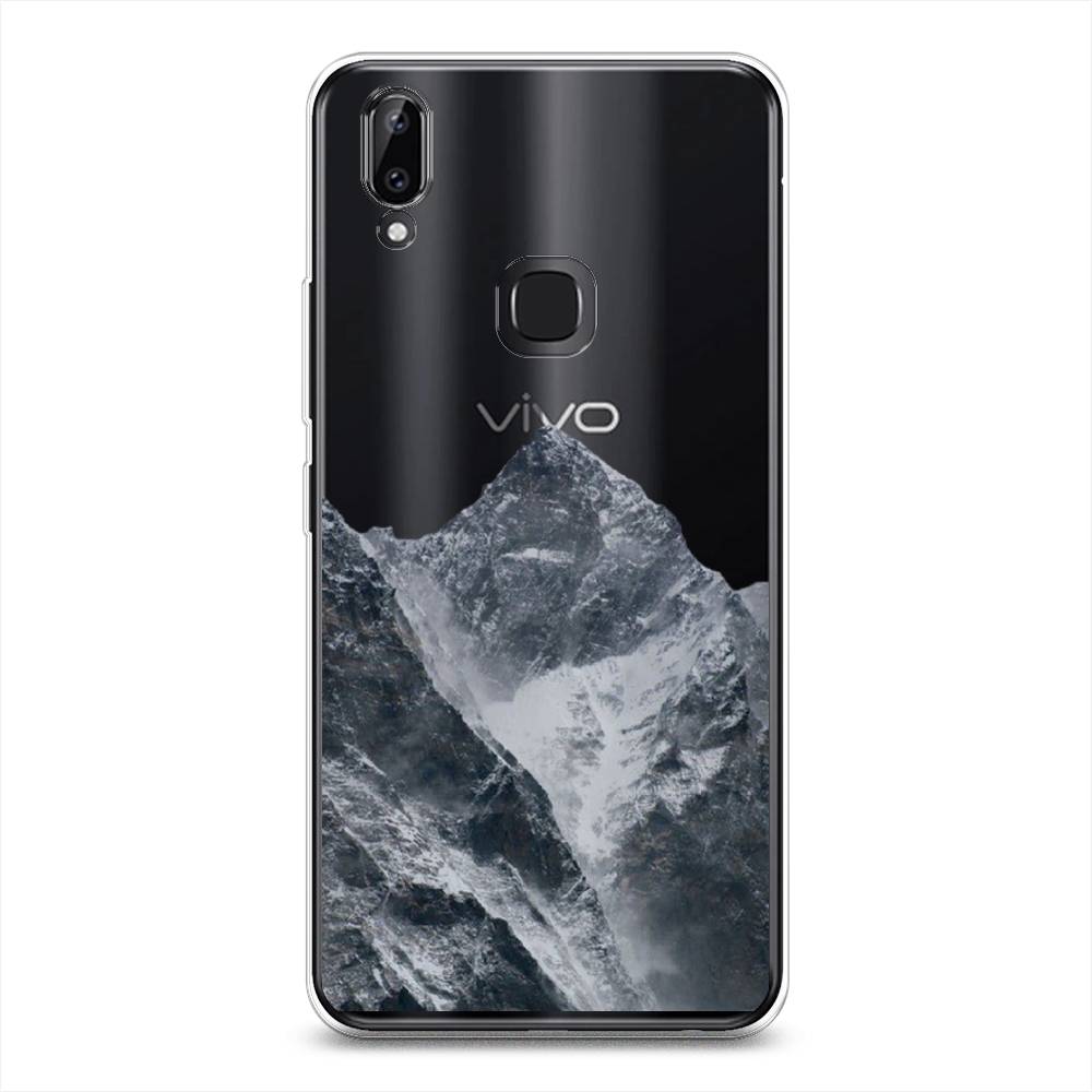 

Чехол для Vivo Y85/V9 "Горы арт 4", Серый;бежевый, 260350-2