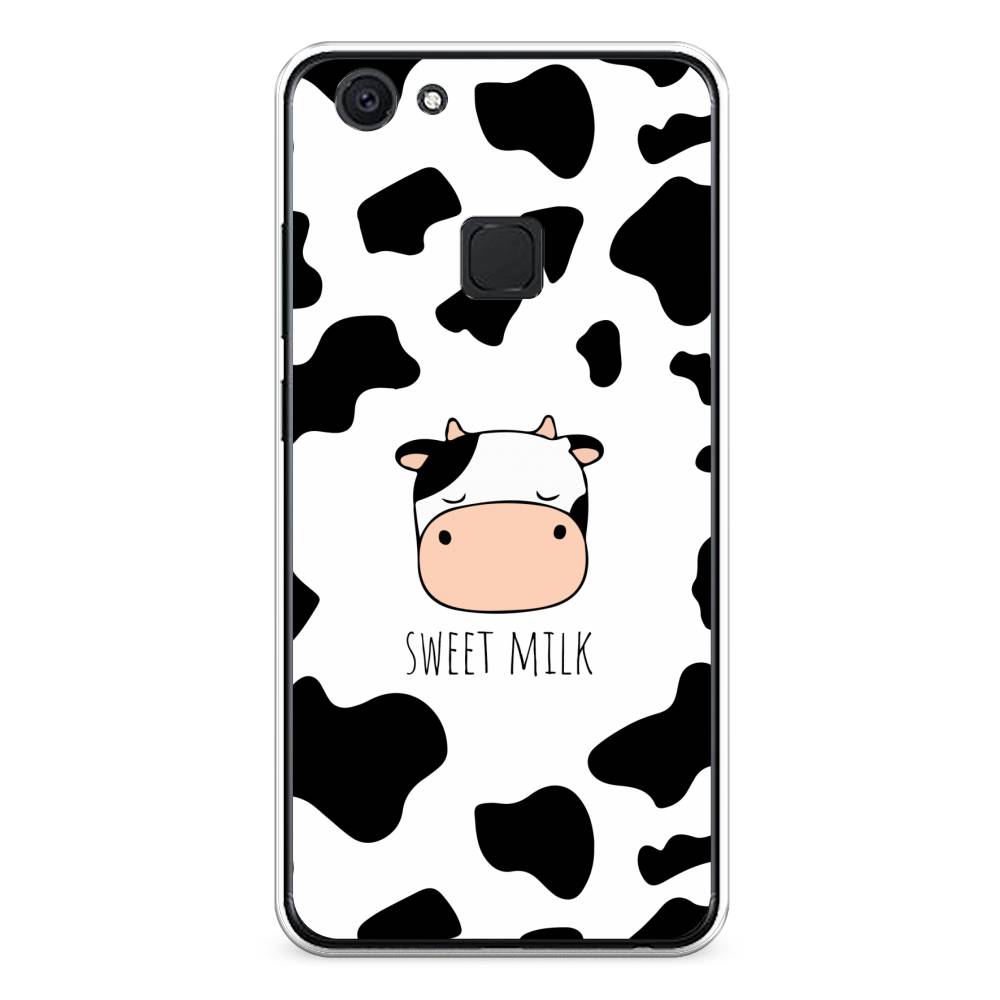 

Чехол для Vivo V7 "Sweet milk", Розовый;белый;черный, 260450-1