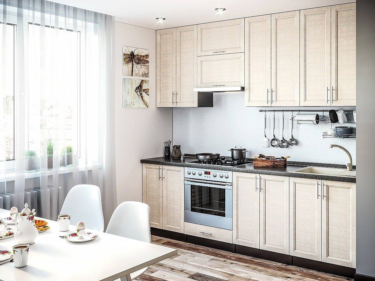 

Vivat Кухня Сканди-03 Cappuccino Softwood/Венге 2340*2600*600