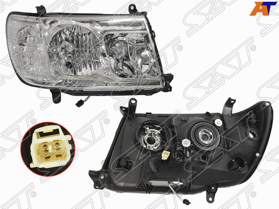 

SAT Фара TOYOTA LAND CRUISER 100 05-07 RH галоген с электрокорректором
